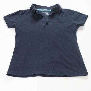 Eddie Bauer School Boys Medium (10/12) Short Sleeve Polo Uniform Shirt
